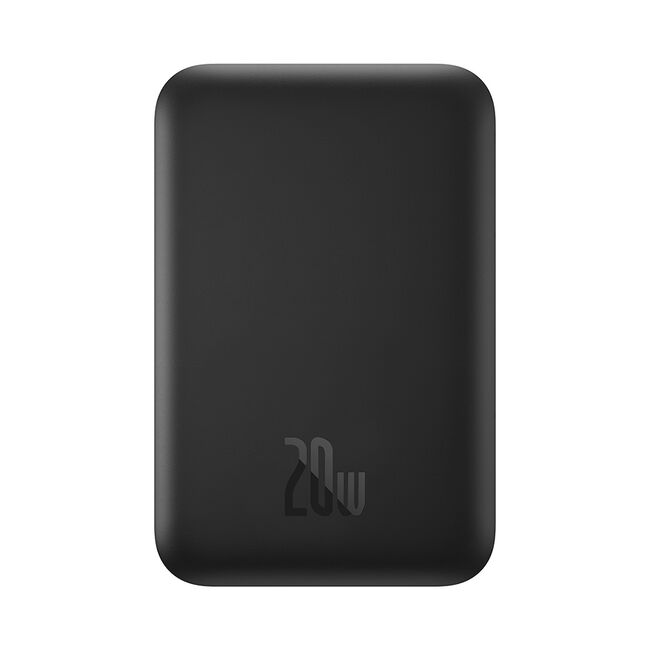 Acumulator Extern Type-C, Incarcare Wireless, 20W, 6000mAh + Cablu Type-C, 30cm - Baseus Mini Air - Negru
