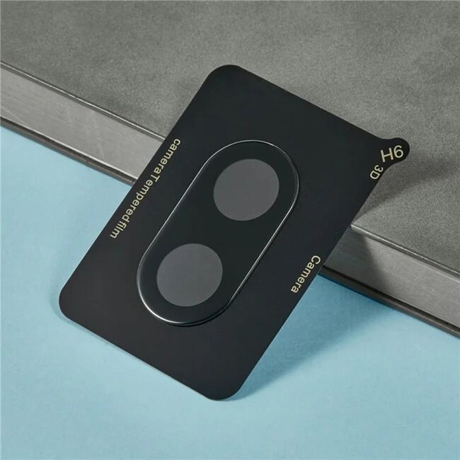 Folie de protectie camera pentru  Xiaomi Redmi A5 4G din sticla securizata, Full Cover, Rezistenta 9H, Anti-Zgârieturi, montare usoara - Negru
