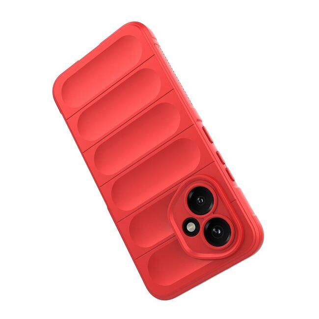 Husa pentru  Honor 400 Liquid Silicone, Microfibre Lining, Non-Slip Airbag Design, Rosu