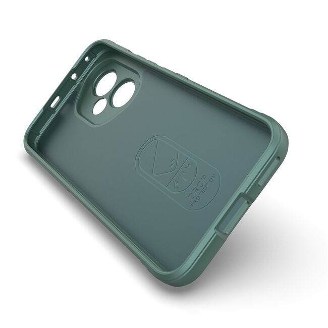 Husa pentru  Honor 400 Liquid Silicone, Microfibre Lining, Non-Slip Airbag Design, Verde