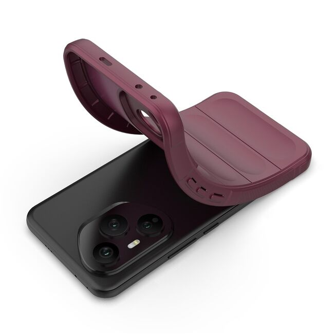 Husa pentru  Honor 400 Pro Liquid Silicone, Microfibre Lining, Non-Slip Airbag Design, Bordeaux