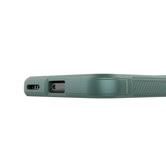 Husa pentru  Honor 400 Pro Liquid Silicone, Microfibre Lining, Non-Slip Airbag Design, Verde