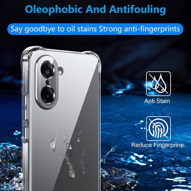 Husa pentru  OnePlus Nord CE5 Slim Anti-Shock 1.5mm reinforced 4 corners, Transparent