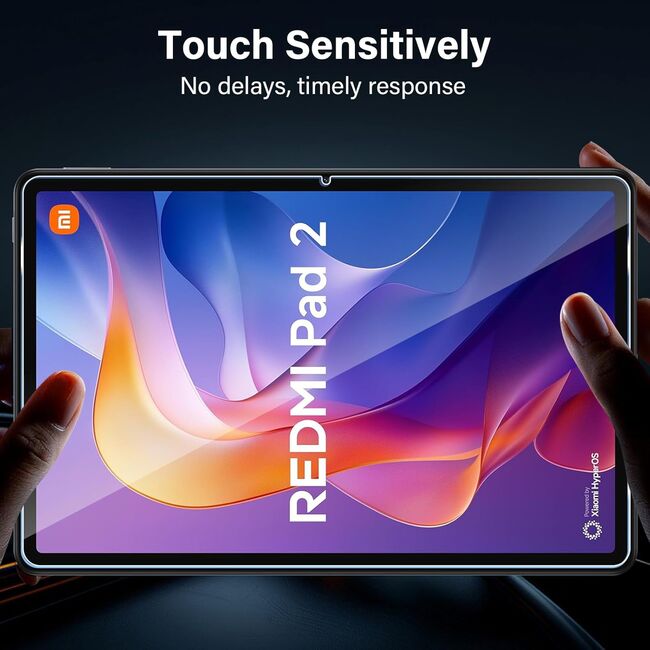 Set 2 x Folie de protectie pentru tableta Xiaomi Redmi Pad 2 2025 11 inch, Tempered Glass, transparenta