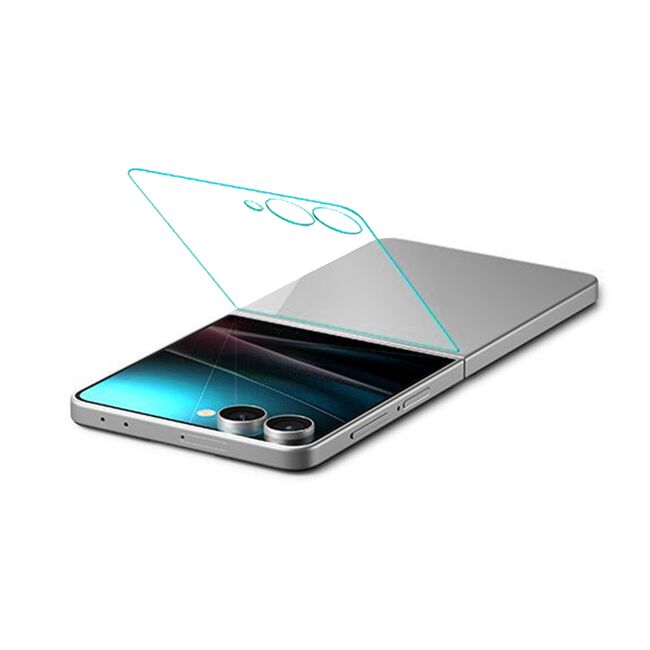 Folie pentru Samsung Galaxy Z Flip 7 - Spigen Glas.tR EZ FIT HD - Clear