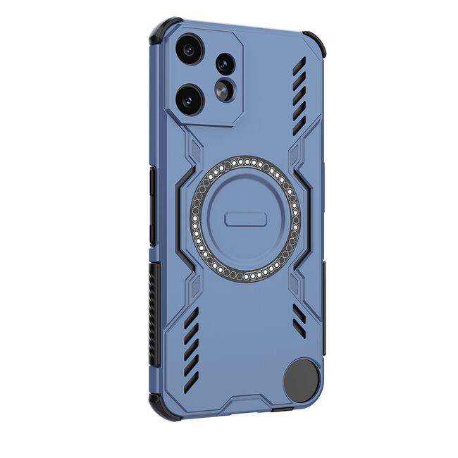 Husa pentru  Nothing CMF Phone 2 Pro TitanGuard MagGrip Ultra-Rezistenta cu Protectie Camera, Colturi Ranforsate si Compatibilitate MagSafe - Albastru
