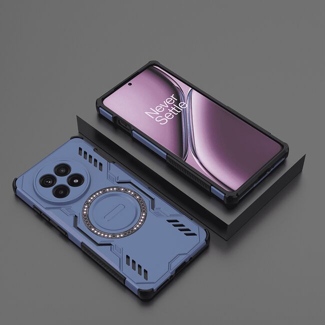 Husa pentru  OnePlus 13R TitanGuard MagGrip Ultra-Rezistenta cu Protectie Camera, Colturi Ranforsate si Compatibilitate MagSafe - Albastru