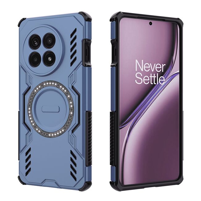 Husa pentru  OnePlus 13R TitanGuard MagGrip Ultra-Rezistenta cu Protectie Camera, Colturi Ranforsate si Compatibilitate MagSafe - Albastru