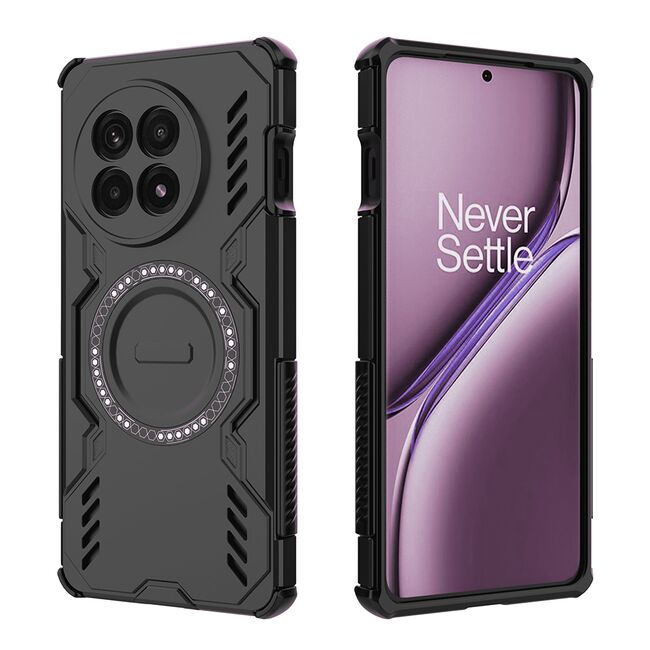 Husa pentru  OnePlus 13R TitanGuard MagGrip Ultra-Rezistenta cu Protectie Camera, Colturi Ranforsate si Compatibilitate MagSafe - Negru
