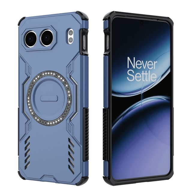 Husa pentru  OnePlus Nord 4 TitanGuard MagGrip Ultra-Rezistenta cu Protectie Camera, Colturi Ranforsate si Compatibilitate MagSafe - Albastru