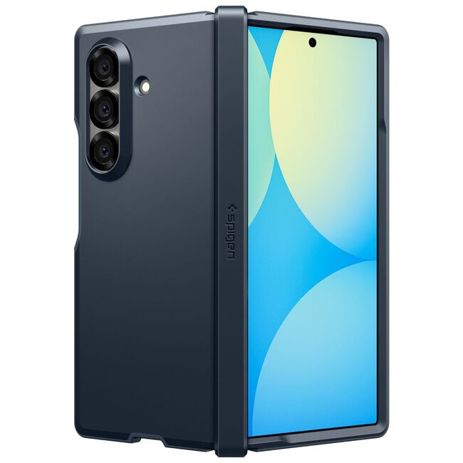 Husa pentru Samsung Galaxy Z Fold 7 - Spigen Tough Armor Pro MagSafe - Metal Slate