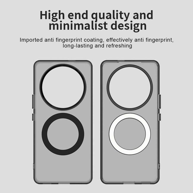 Husa premium pentru  Honor Magic 7 Lite VivaShell Fusion compatibila MagSafe, Anti-Shock - Protectie Avansata Display & Camera - Design Slim și Elegant - Negru