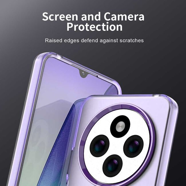 Husa premium pentru  Xiaomi Redmi 14C VivaShell Fusion compatibila MagSafe, Anti-Shock - Protectie Avansata Display & Camera - Design Slim și Elegant - Mov