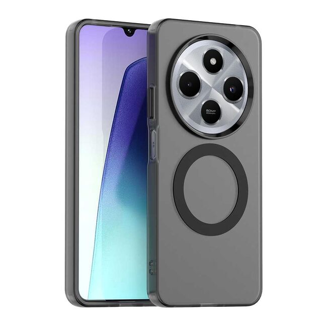 Husa premium pentru  Xiaomi Redmi 14C VivaShell Fusion compatibila MagSafe, Anti-Shock - Protectie Avansata Display & Camera - Design Slim și Elegant - Negru