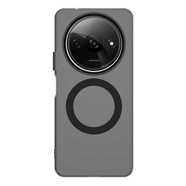 Husa premium pentru  Xiaomi Redmi A3 VivaShell Fusion compatibila MagSafe, Anti-Shock - Protectie Avansata Display & Camera - Design Slim și Elegant - Negru