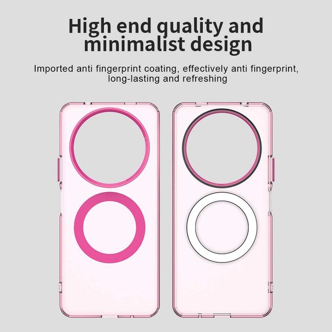 Husa premium pentru  Xiaomi Redmi A3 VivaShell Fusion compatibila MagSafe, Anti-Shock - Protectie Avansata Display & Camera - Design Slim și Elegant - Roz