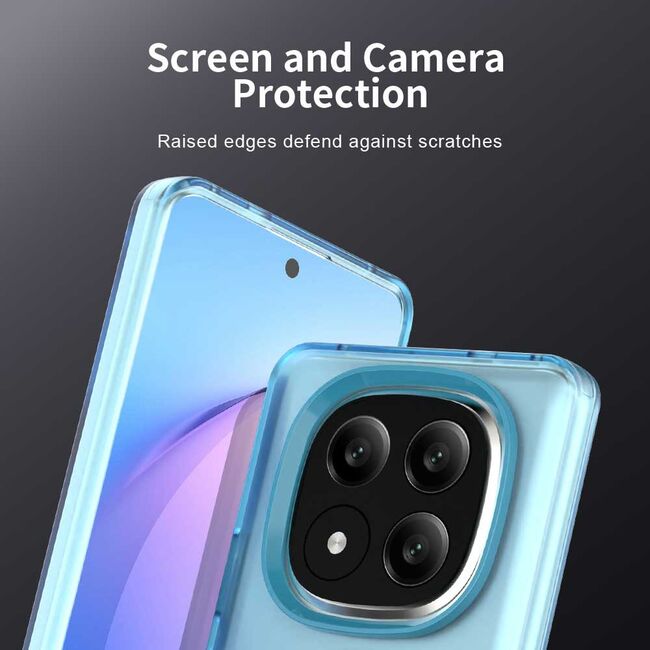 Husa premium pentru  Xiaomi Redmi Note 14 Pro+ Plus VivaShell Fusion compatibila MagSafe, Anti-Shock - Protectie Avansata Display & Camera - Design Slim și Elegant - Albastru