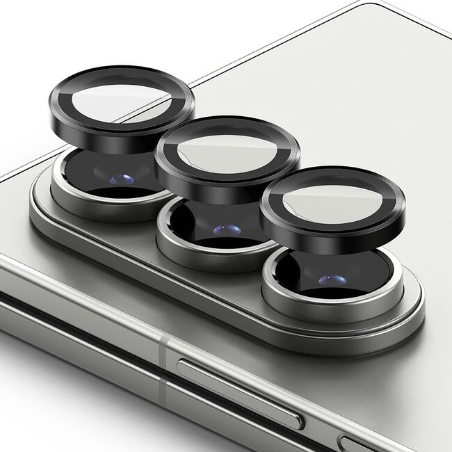 Folie Camera pentru Samsung Galaxy Z Fold 7 - Ringke Camera Lens Frame Glass - Black