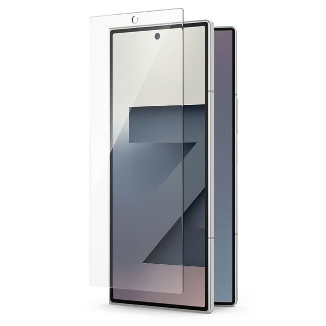 Set 2 x Folie pentru Samsung Galaxy Z Fold 7 - Ringke Cover Display Easy Slide Tempered Glass - Clear