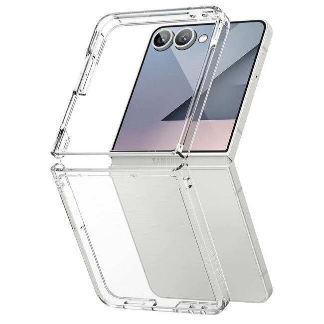 Husa pentru Samsung Galaxy Z Flip 7 - Ringke Fusion - Clear