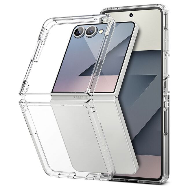 Husa pentru Samsung Galaxy Z Flip 7 - Ringke Fusion - Clear