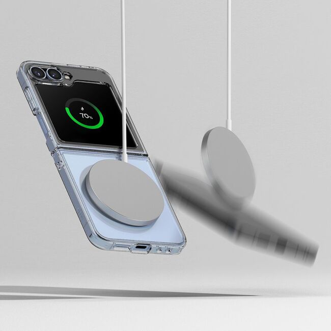 Husa pentru Samsung Galaxy Z Flip 7 - Ringke Fusion MagSafe - Clear