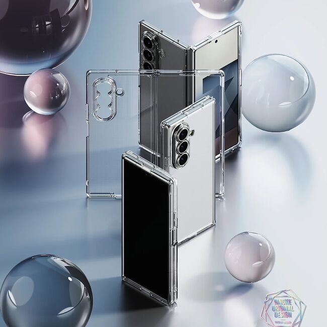 Husa pentru Samsung Galaxy Z Fold 7 - Ringke Fusion - Clear
