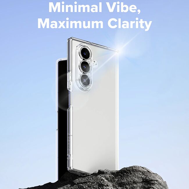 Husa pentru Samsung Galaxy Z Fold 7 - Ringke Fusion - Clear