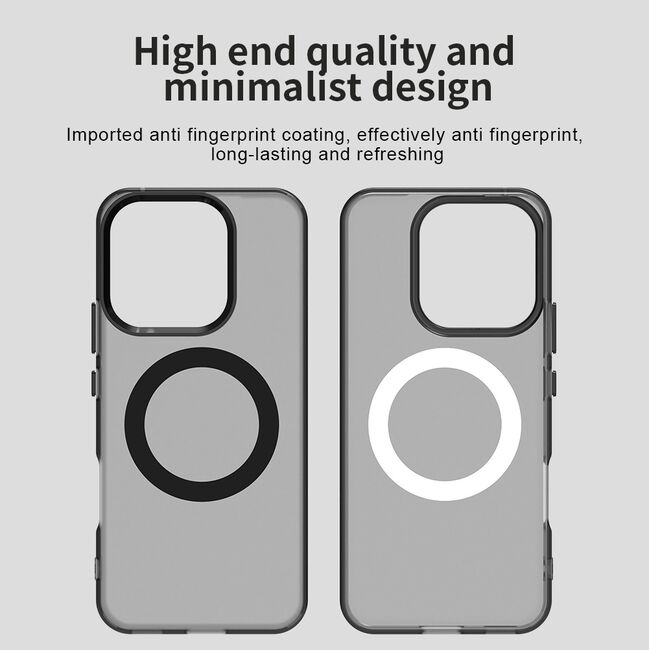 Husa premium pentru  Honor 400 Lite VivaShell Fusion compatibila MagSafe, Anti-Shock - Protectie Avansata Display & Camera - Design Slim și Elegant - Negru