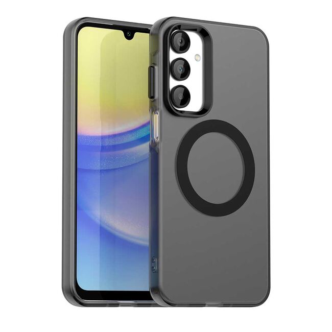 Husa premium pentru  Samsung Galaxy A16 VivaShell Fusion compatibila MagSafe, Anti-Shock - Protectie Avansata Display & Camera - Design Slim și Elegant - Negru