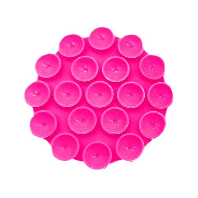 Suport cu Ventuze pentru Telefon, Rotund - Techsuit (SP-CUP) - Pink