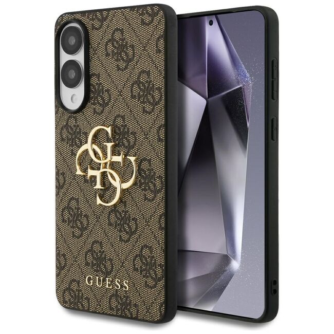 Husa pentru Samsung Galaxy S25 Edge - Guess Hardcase Big 4G Logo Classic Logo - Maro