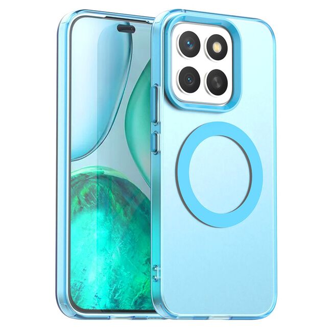 Husa premium pentru  Honor X8c VivaShell Fusion compatibila MagSafe, Anti-Shock - Protectie Avansata Display & Camera - Design Slim și Elegant - Albastru