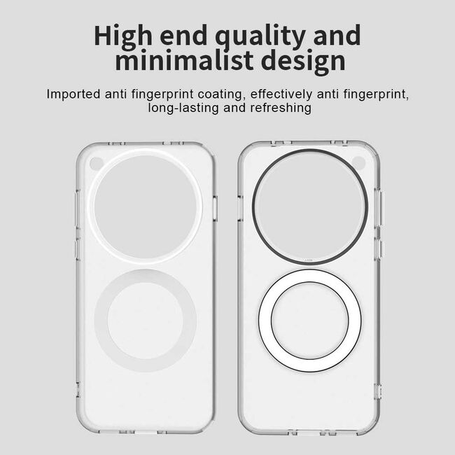 Husa premium pentru  OPPO Find X8 Pro VivaShell Fusion compatibila MagSafe, Anti-Shock - Protectie Avansata Display & Camera - Design Slim și Elegant - Alb