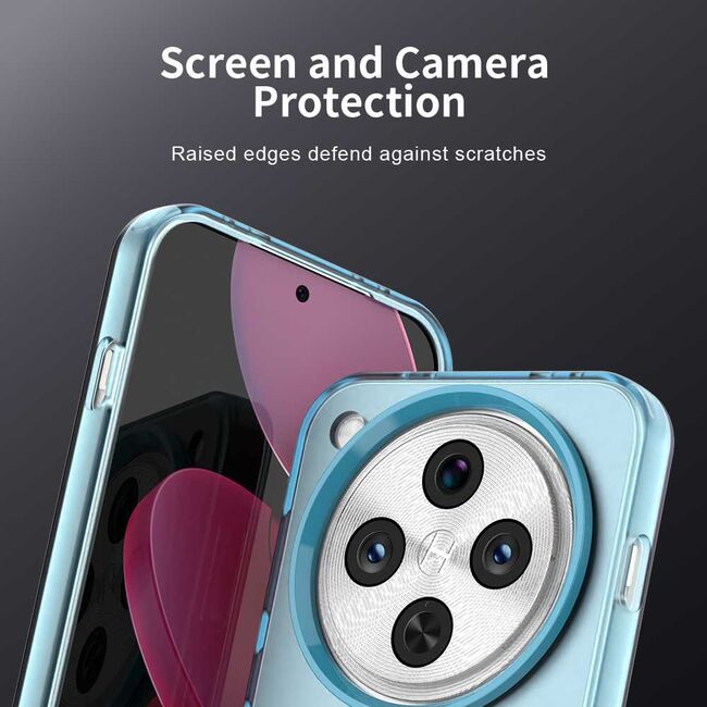 Husa premium pentru  OPPO Find X8 Pro VivaShell Fusion compatibila MagSafe, Anti-Shock - Protectie Avansata Display & Camera - Design Slim și Elegant - Albastru
