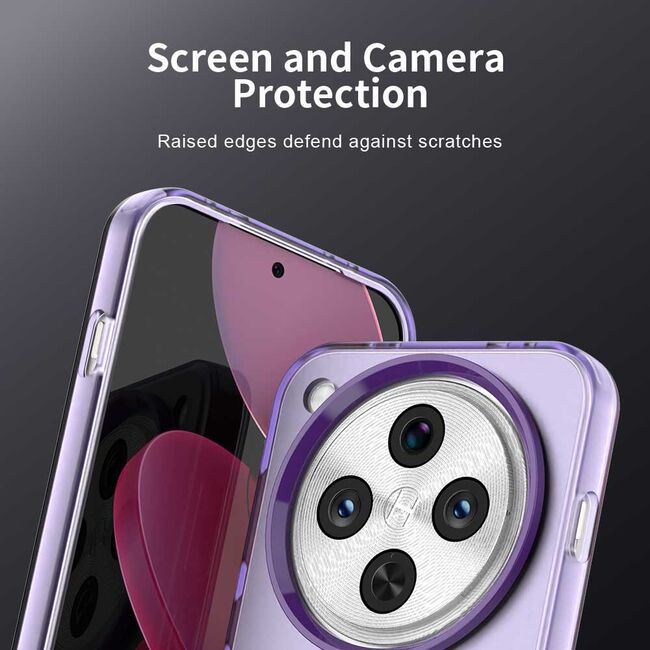 Husa premium pentru  OPPO Find X8 Pro VivaShell Fusion compatibila MagSafe, Anti-Shock - Protectie Avansata Display & Camera - Design Slim și Elegant - Mov