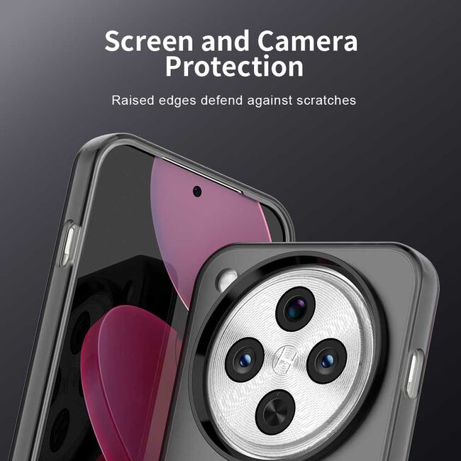 Husa premium pentru  OPPO Find X8 Pro VivaShell Fusion compatibila MagSafe, Anti-Shock - Protectie Avansata Display & Camera - Design Slim și Elegant - Negru