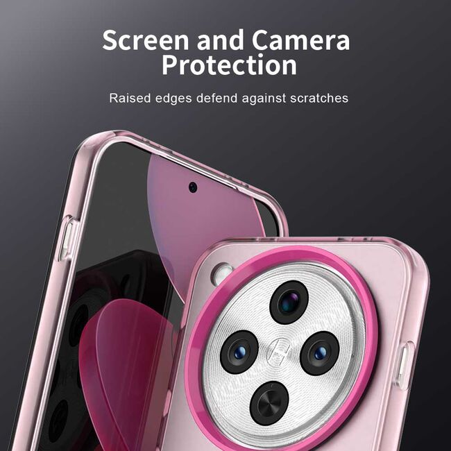 Husa premium pentru  OPPO Find X8 Pro VivaShell Fusion compatibila MagSafe, Anti-Shock - Protectie Avansata Display & Camera - Design Slim și Elegant - Roz