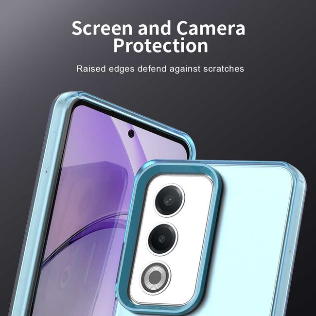 Husa premium pentru  Oppo A80 VivaShell Fusion compatibila MagSafe, Anti-Shock - Protectie Avansata Display & Camera - Design Slim și Elegant - Albastru