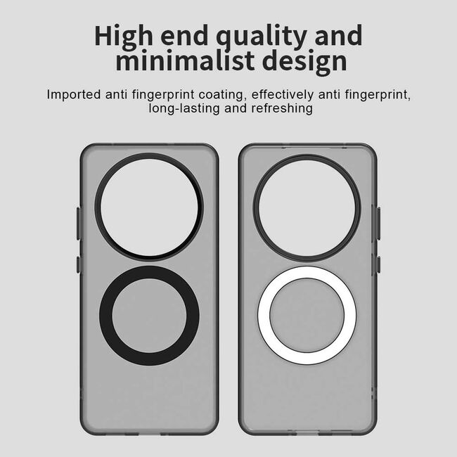 Husa premium pentru  Oppo Reno 12F, 12FS VivaShell Fusion compatibila MagSafe, Anti-Shock - Protectie Avansata Display & Camera - Design Slim și Elegant - Negru