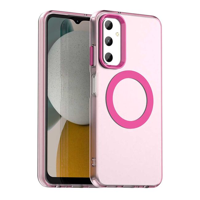 Husa premium pentru  Samsung Galaxy A05s VivaShell Fusion compatibila MagSafe, Anti-Shock - Protectie Avansata Display & Camera - Design Slim și Elegant - Roz