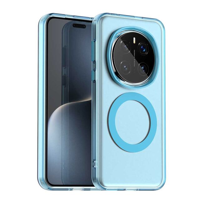 Husa premium pentru Honor Magic 7 Pro VivaShell Fusion compatibila MagSafe, Anti-Shock - Protectie Avansata Display & Camera - Design Slim și Elegant - Albastru