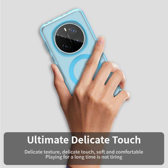 Husa premium pentru Honor Magic 7 Pro VivaShell Fusion compatibila MagSafe, Anti-Shock - Protectie Avansata Display & Camera - Design Slim și Elegant - Albastru