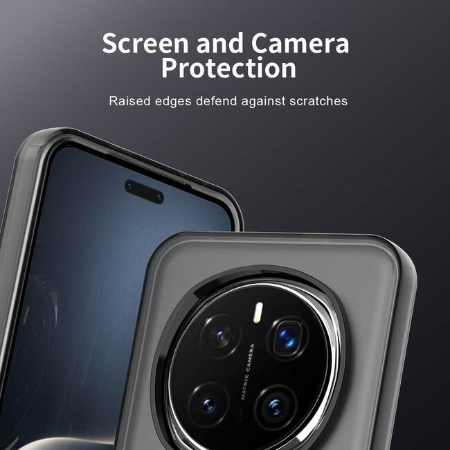 Husa premium pentru Honor Magic 7 Pro VivaShell Fusion compatibila MagSafe, Anti-Shock - Protectie Avansata Display & Camera - Design Slim și Elegant - Negru