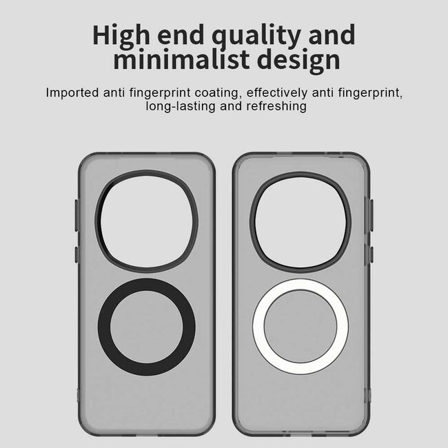Husa premium pentru Honor Magic 7 Pro VivaShell Fusion compatibila MagSafe, Anti-Shock - Protectie Avansata Display & Camera - Design Slim și Elegant - Negru