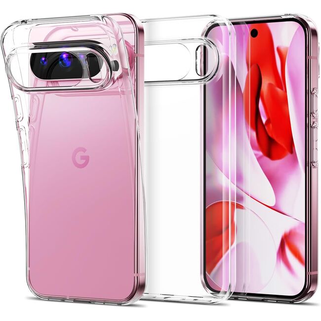 Husa pentru  Google Pixel 10 Pro, Anti-Shock 1.5mm, cu protectie lentile, Transparent