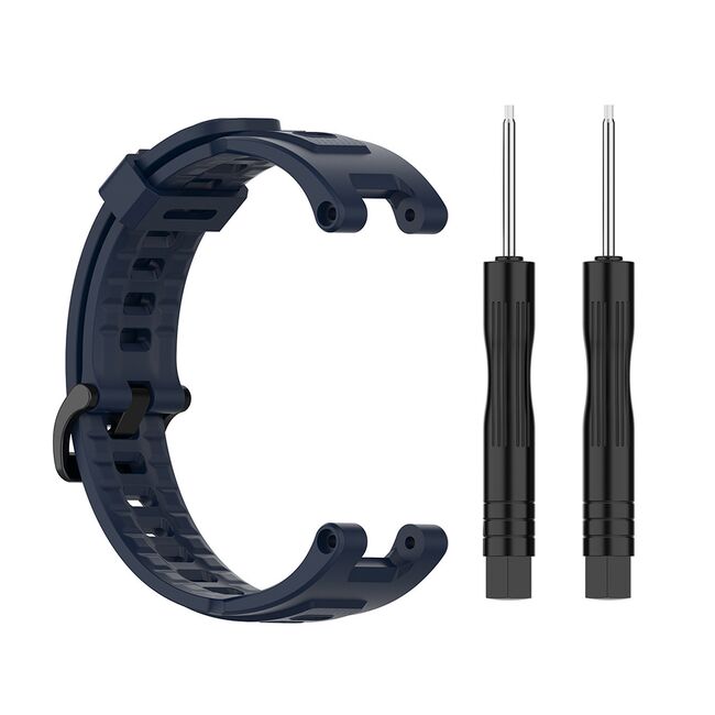 Curea pentru smartwatch Amazfit T-Rex / T-Rex Pro - Quickfit din silicon - Albastru