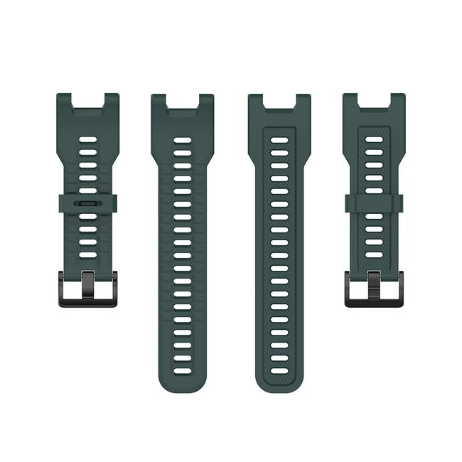 Curea pentru smartwatch Amazfit T-Rex / T-Rex Pro - Quickfit din silicon - Gri inchis
