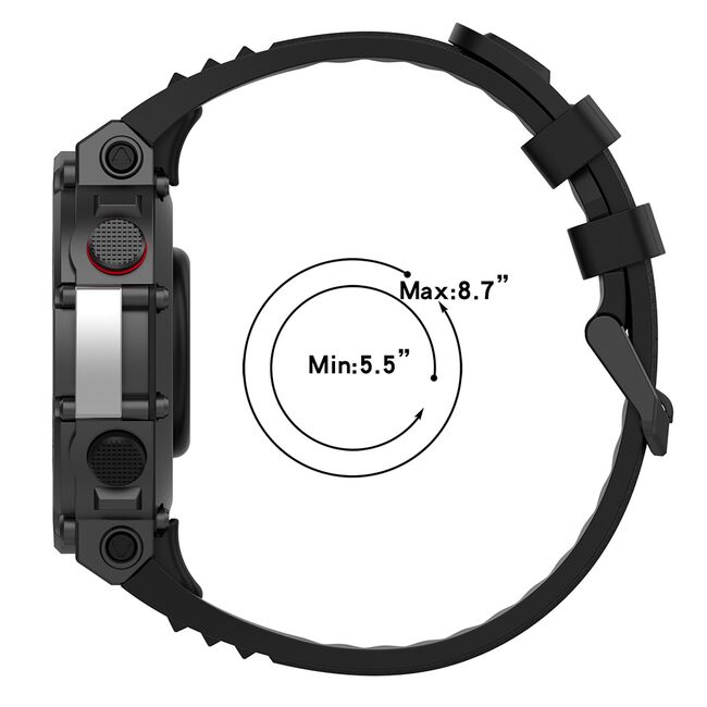 Curea pentru smartwatch Amazfit T-Rex 2 / 2 Ocean Blue - Quickfit din silicon - Verde