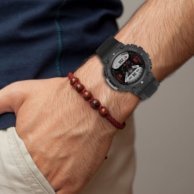 Curea pentru smartwatch Amazfit T-Rex 2 / 2 Ocean Blue - Quickfit din silicon - Verde